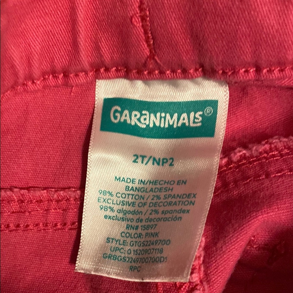 Pink Denim Shorts - Picture 3 of 3